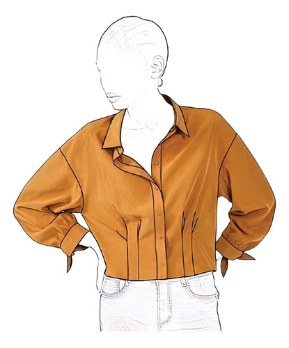 Moldería Textil Unicose - Blusa Camisera Mujer 2002