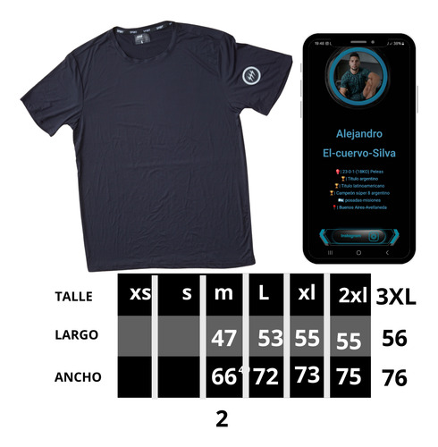 Camiseta Deportiva Con Nfc