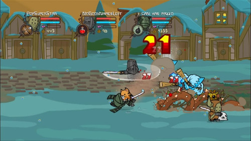 Cartão Físico Castle Crashers Xbox 360 One Series