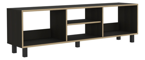 Rack Tv 65 + Mesa De Centro 1c Nomik - Wengue / Duna