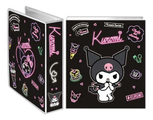 Carpeta Escolar N°3 - Kuromi M01 Anime