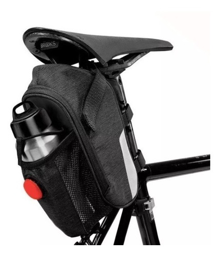 Imagen 1 de 2 de Bolso Bajo Asiento Van Halen Porta Botella + Led Impermeable