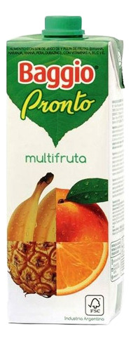 Jugo Multifrutal 1,5 Lt Baggio Jugos P/beber