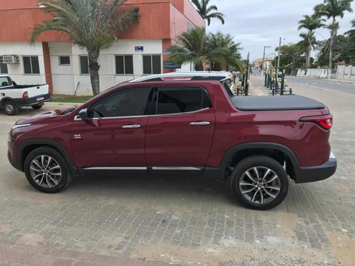 Imagem 2 de 13 de Fiat Toro Volcano At D4 Vermelho