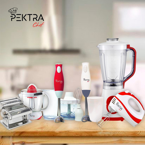Imagen 8 de 10 de Mixer Minipimer Multifuncion Batidora Mano Vaso Medidor