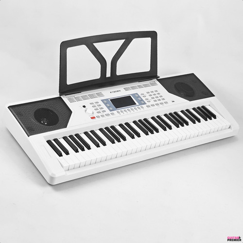 Organo Teclado Sensitivo Usb 5/8 Piano Funda Pie Banco Fuent