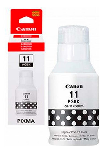 Tinta Impresora Canon G3160 G2160 Negro Negra Black 170ml