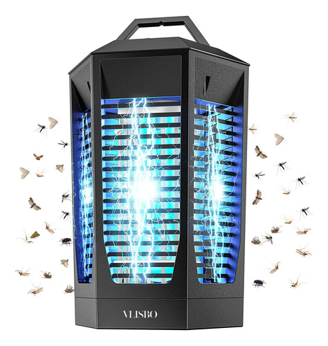 Vlisbo Bug Zapper Para Interiores Y Exteriores, Exterminador