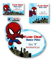 Comprar Imprimibles Etiquetas Escolares Spiderman