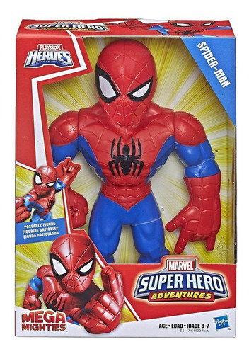 Homem Aranha Boneco Marvel Mega Mighties 25cm - Hasbro E4132