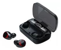 Comprar Auriculares Bluetooth M10 Superior F9-5 Carga Celu Bt 5.3 Color Negro Color De La Luz Azul Oscuro
