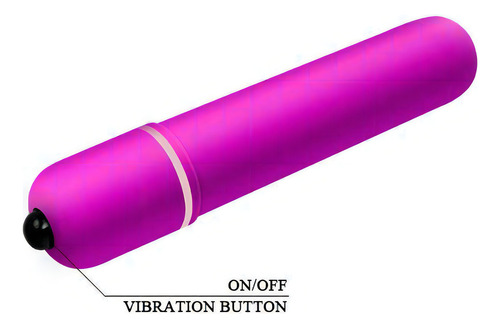 Vibrador Power Bullet Com 10 Modos De Vibração - Magic X10