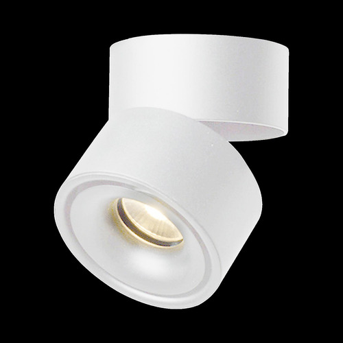 Focos De Techo De Aluminio Pista Carril W Luz Neutra 7w