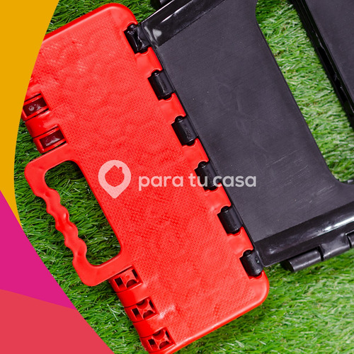 Imagen 3 de 10 de Banqueta Banquito Plástico Bajo 33 Cm Plegable Quality
