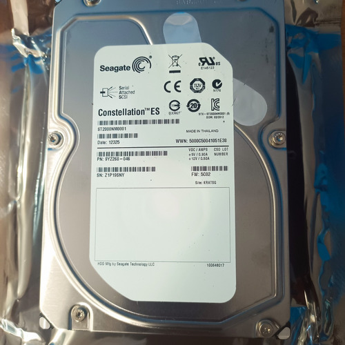 Disco Duro Seagate 2 T.b Sas