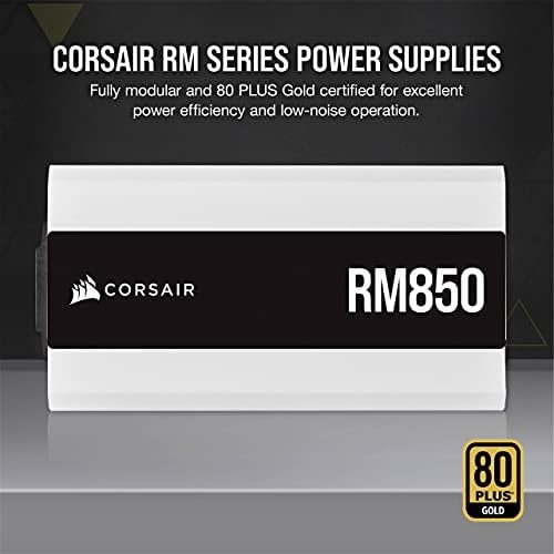 Corsair Rm Series (2021), Blanco, Rm850, 850 Vatios, Certifi