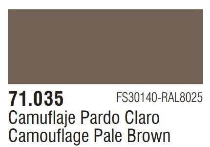 Tinta Cam Pale Brown 71035 Model Air Vallejo Modelismo