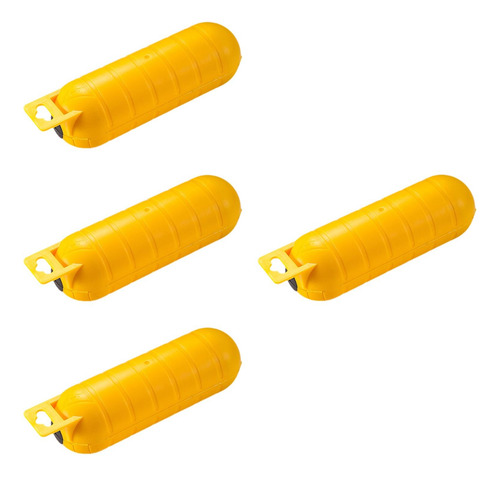 4 Peças De Capa De Cabo De Extensão Externa, Amarelo