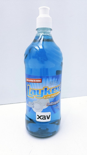 Imagen 3 de 4 de Jabon Liquido Lavaplato Layker 1lts Tracker 8591 Xavi