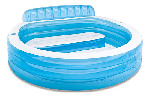 Piscina Familiar Intex Tipo Anillo 2.29m X 2.18m X 79cm 