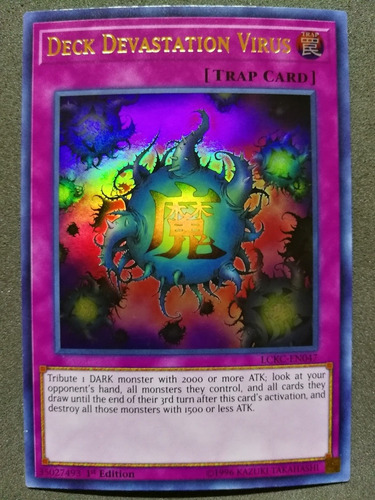 Yugioh Deck Devastation Virus / Virus Devastador (ultra)