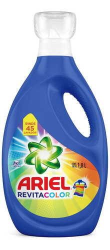 Detergente Liquido Ropa Ariel Revitacolor 1800 Ml Ariel
