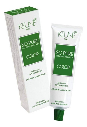 Kit Tintura Keune  So Pure tom 5.6 para cabelo