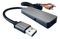 Comprar Convertidor Vhs A Digital Rca-usb Hdmi Tarjeta Captura Video