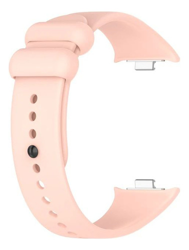 Malla De Silicona Compatible Con Redmi Watch 4 1.97 Redmi Watch 5 2.7 Redmi Band 8 Pro Band 9 Pro 1.74 Generica Marca Miaband Color Rosa Claro