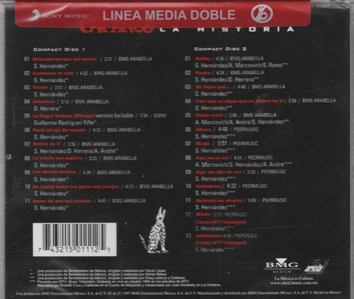 Caifanes - La Historia 2 Cds