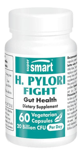 Suplemento en casulas vegetarianas Supersmart Probiotico Pylopass™ (L. reuteri) 200 mg