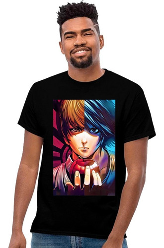 Playera Death Note Diseño 125 Anime Playeras Beloma