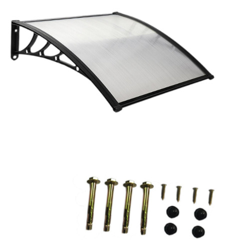 Toldo Para Puerta, Accesorios Largo Por Pared 80cm