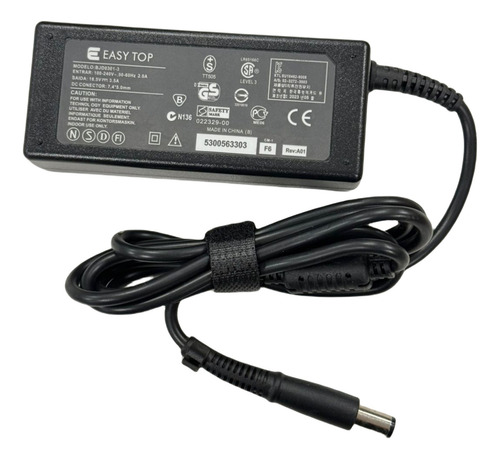 Fonte Para Notebook Hp Pavilion Dv4 Dv5 Dv6 Dm4 Compaq