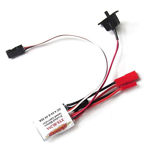 Hobbypower Rc 20a Esc Cepillado Regulador De La Velocidad De