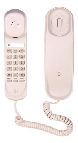 Teléfono Fijo Con Cable Para Oficina En Casa Para Uso Beige