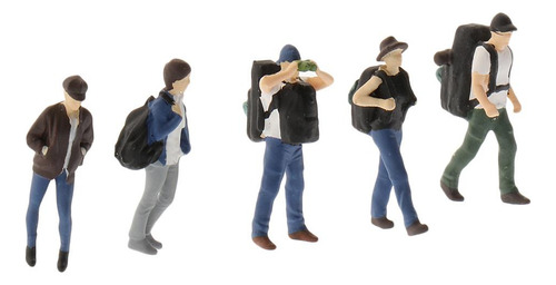 2 X 1/64 Figuras Diorama Street Scene Escenario Modelo Kit