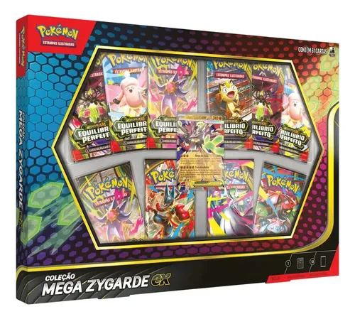 Pokémon TCG - Box Mega Zygarde ex | Parcelamento sem juros