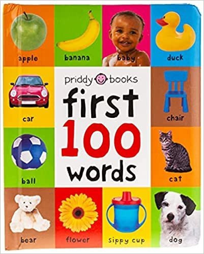 First 100 Words: A Padded Board Book, De Roger Priddy. Editorial Priddy Books Us En Inglés