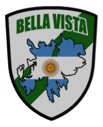 Parche Termoadhesivo Malvinas Y Bella Vista Bahia Blanca