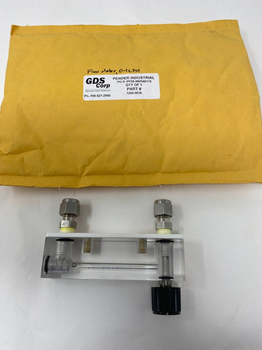 Gds Corp 1200-0036 Flow Meter 0-1 Lpm For Gds-58xp Cct