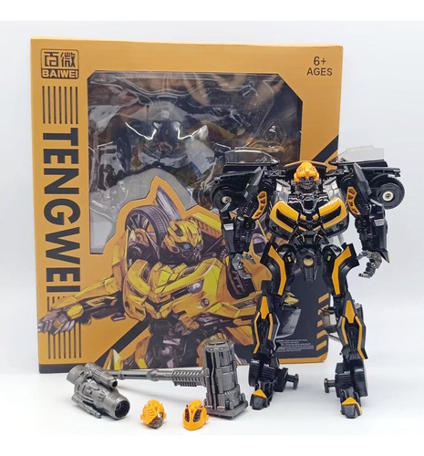 Transformers Chevrolet Camaro Deformable Miniatura Coche