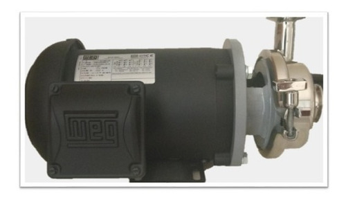 Imagen 2 de 5 de Bomba Sanitaria 1 Hp Con Motor Trifásico