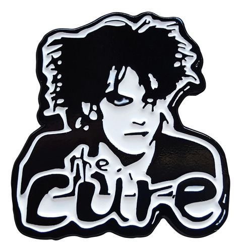 The Cure - Pin Medalla Rock Boton Gotico Metal Emo 01
