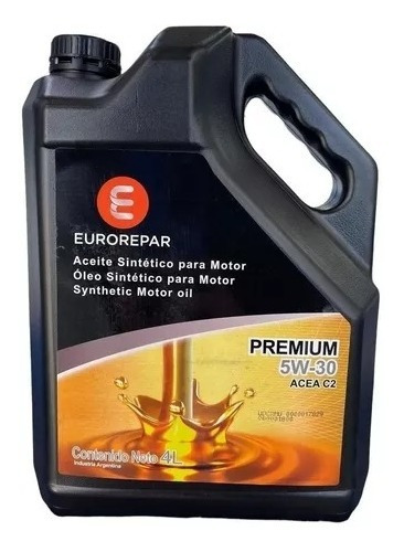 Lubricante 5w30 Sintético Premiun 4 Litros 