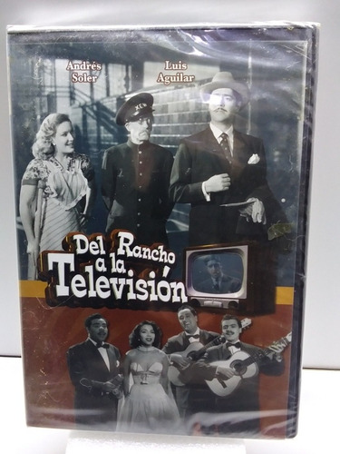 Dvd Del Rancho A La Television. Andres Soler, Luis Aguilar.