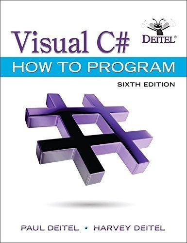 Visual C How To Program (deitel Series) - Deitel,.., De Deitel, Paul. Editorial Pearson En Inglés