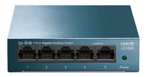Switch Tp-link Ls105g 5 Puertos Gigabit Desktop Litewave Met