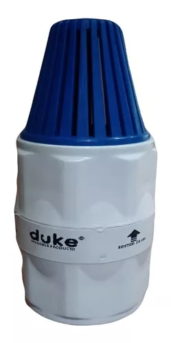 Válvula Antirretorno Duke Plastica Con Filtro 1 Pulgada