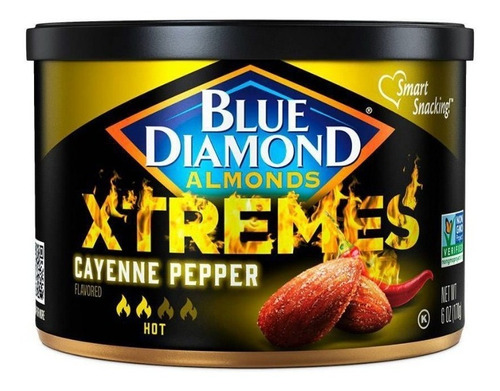 Almendras Blue Diamond Xtreme Cayenne Pepper 